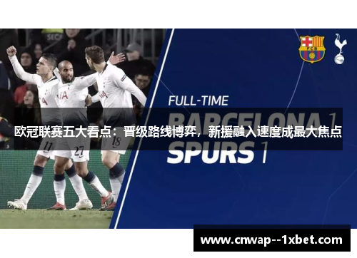 欧冠联赛五大看点：晋级路线博弈，新援融入速度成最大焦点